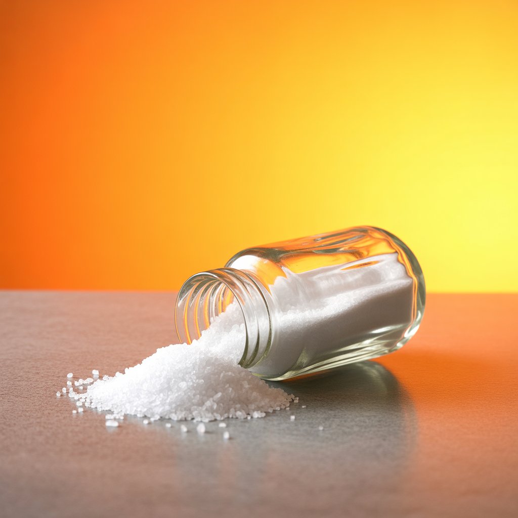 a photograph of a clear glass salt shake ou51g7dhr56pknqhfb32 w mrbpev9kqhmrvi3toshzma